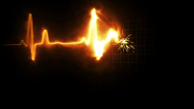 Three-dimensional fire pulse of heartbeat