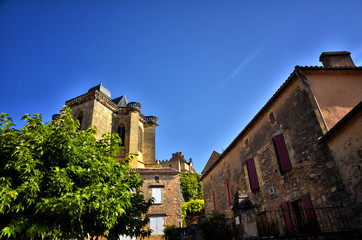 Fototapeta na wymiar Castle of Biron, Dordogne, France