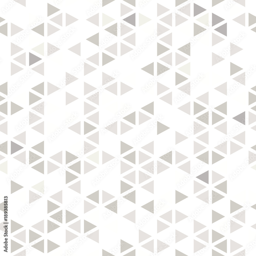 Poster abstract seamless pattern of triangles. mosaic of geometric forms.
