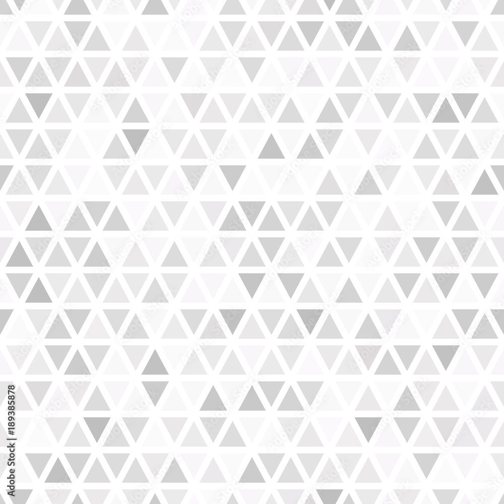 Poster abstract seamless pattern of triangles. mosaic of geometric forms.