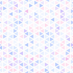 Fototapeta na wymiar Abstract seamless pattern of triangles. Mosaic of geometric forms.