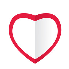 Red heart icon