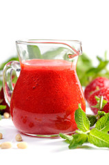 Strawberry fresh sauce