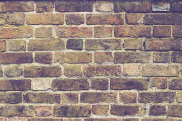 front view brick wall texture