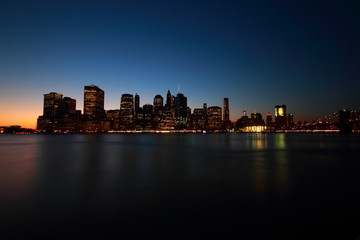 Fototapeta na wymiar Skyline Manhattan