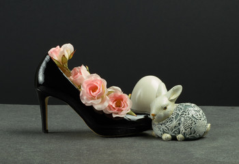 Stilleben_Ostern_Highheels