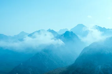 Fototapeten Blaue Berge in der Türkei Antalia © Buyanskyy Production