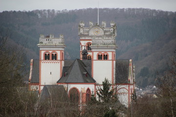 St. Matthias Basilika Trier Seitenansicht