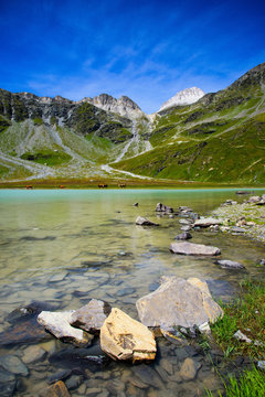 lac blanc de Peclet-Polset
