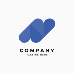 N Letter Logo Design Template