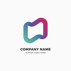 N Letter Logo Design Template