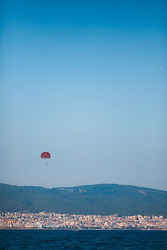 View to Sunny Beach, Bulgaria