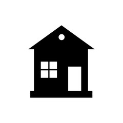 Home icon vector. House. Enter, welcome concept. Building sign Isolated on white background. Trendy Flat style for graphic design, logo, Web site, social media, UI, mobile upp, EPS10