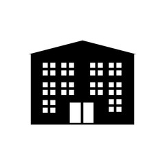 Buildings icons vector sign Isolated on white background. Trendy Flat style for graphic design, logo, Web site, social media, UI, mobile upp, EPS10