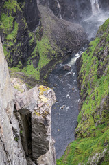 Wasserfall Voringfossen in Norwegen
