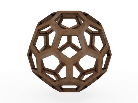Icofaedron, Leonardo da Vinci