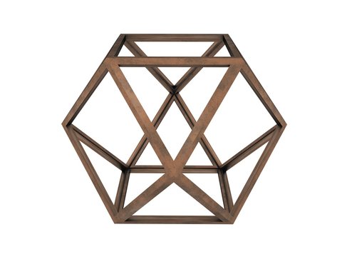 Hexaedron, Leonardo da Vinci