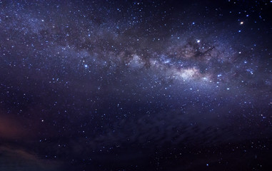 deep sky objects and Milky way. Soft focus, blur, noise, and grains due to long expose and high iso. 