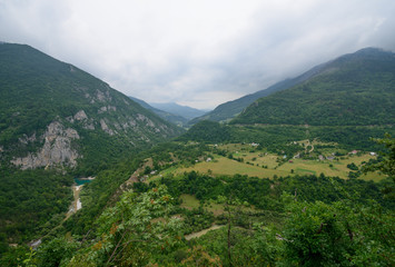 Naklejka na ściany i meble Devil's Lies (Davolje lazi) canyon of Tara river, Montenegro.