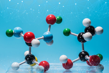 science molecule structure, science concept