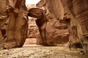 Eingangstor zum Wadi Numeira, Jordanien