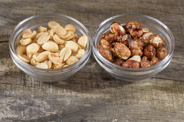 Peanuts with different processes - sugared peanuts
