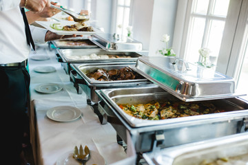 catering wedding buffet for events