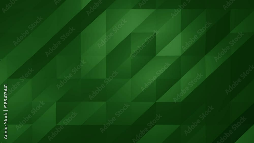 Poster green low poly abstract background. seamlessly loopable.