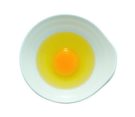 egg isolate on white background