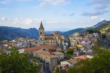 Fototapeta na wymiar Novara di Sicilia, paese in provincia di Messina (Sicilia)
