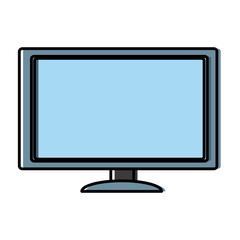 Computer screen technology icon vector illustration graphic design