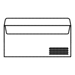 Envelope mock up icon vector illustration graphic design