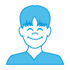 Woman smiling avatar icon vector illustration graphic design