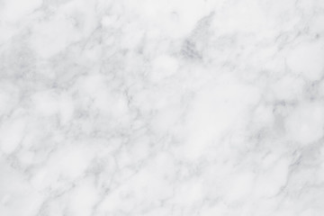 White marble texture with natural pattern for background or design art work.
