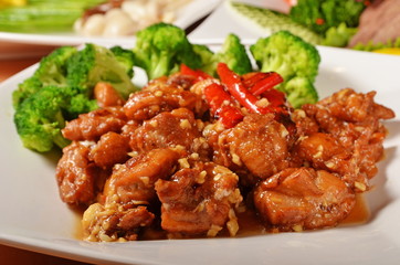 
General Tso's chicken  - A Popular Taiwan food