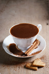 hot chocolate.