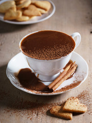 hot chocolate.