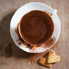 hot chocolate.