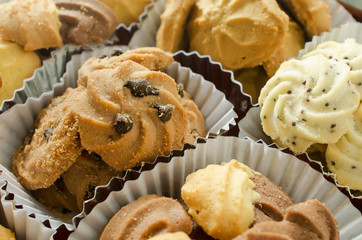 group of assorted cookies