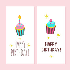 Happy birthday. The cakes and pastries