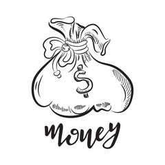 Money Bag Illustration