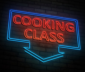 Obraz premium Cooking class concept.
