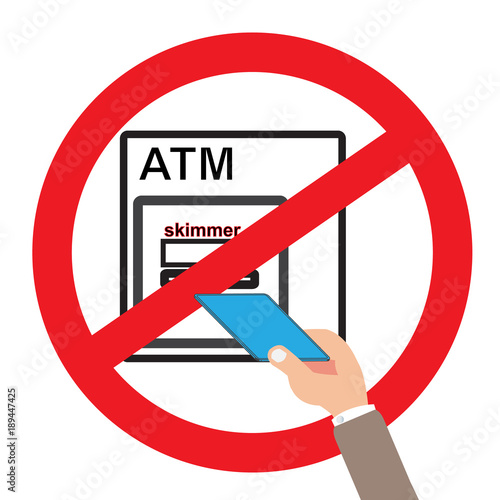 No Symbol Atm With Anti Skimmer Or Awareness Pushing Card To Atm - no symbol atm with anti skimmer or awareness pushing card to atm machine for withdraw