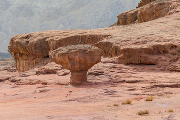 Geological nature park Timna is located 25 km north of Eilat (Israel); it combines beautiful scenery with unique geology, variety of sport and family activities