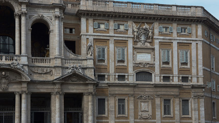 The Basilica of Santa Maria Maggiore in Rome.Italy.