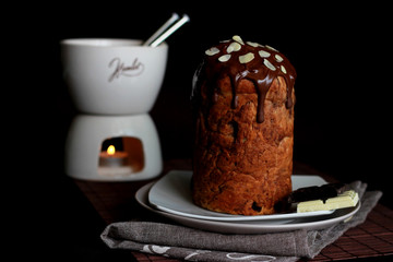 Easter chocolate cake