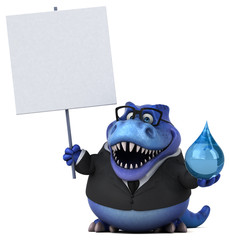 Fun Trex - 3D Illustration