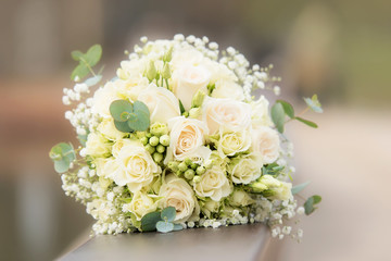 Beautiful wedding bouquet