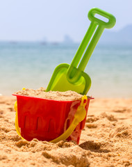 Bucket By The Ocean - Summer Holiday Vacation