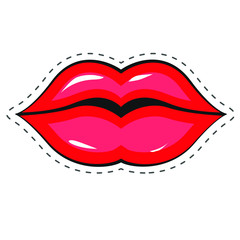 lips sticker